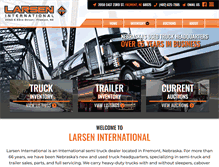 Tablet Screenshot of larsenintl.com
